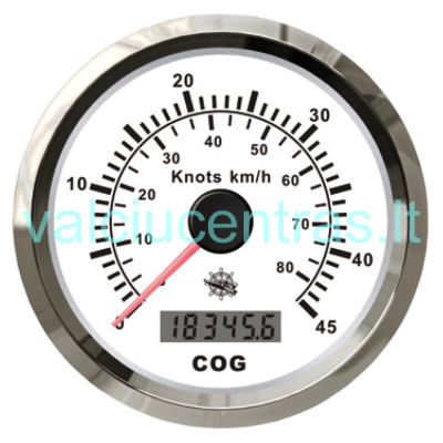 Spidometras su kompasu ir GPS 0-45 mazgų Nr.5